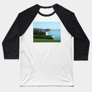 Seven Sisters Cliffs, East Sussex Baseball T-Shirt